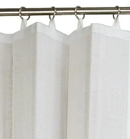 Versailles' Bamboo Wood Ring Top Curtain Valance 48in x 12in