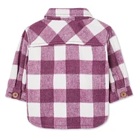 George Baby Girls' Shirt Jacket, Sizes 0-24 months