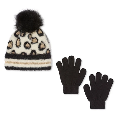 George Girls' Hat and Gloves 2-Piece Set