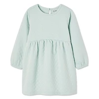 George Toddler Girls' Quilted Dress, Sizes 2T-5T