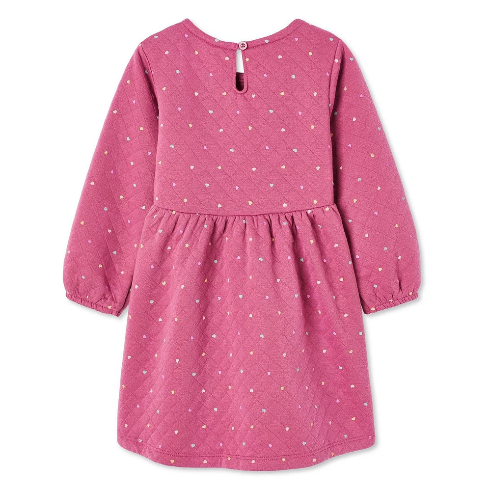 George Toddler Girls' Quilted Dress