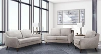 Topline Home Furnishings Sofa, Beige Fabric