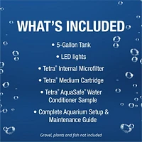 Tetra LED Starter Kit 5.5G, Tetra LED Starter Kit 5.5 Gallon