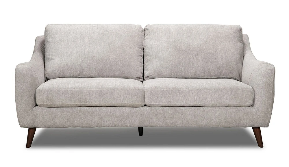 Topline Home Furnishings Sofa, Beige Fabric