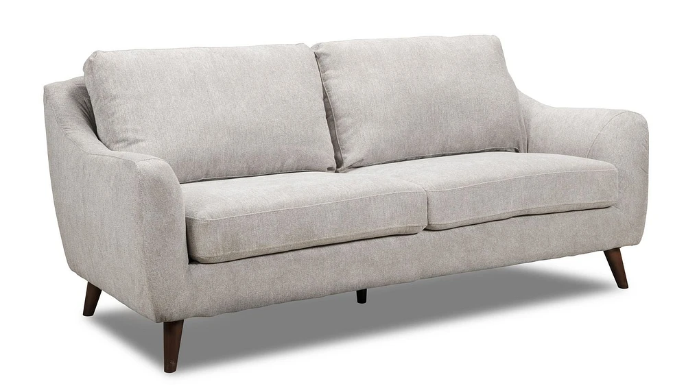 Topline Home Furnishings Sofa, Beige Fabric