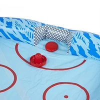 Coop Hydro Hockey Inflatable Water Floating Table Hockey Set, Pool Toy for Kids Ages 5+