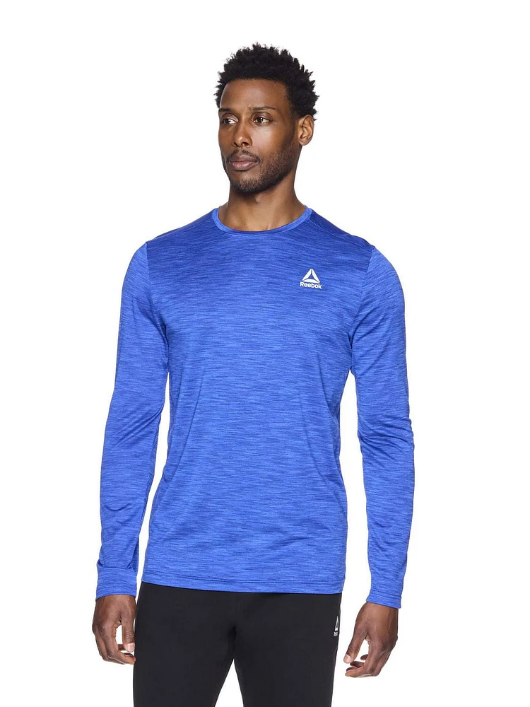 Reebok Men's Stride Performance Long Sleeve Shirt