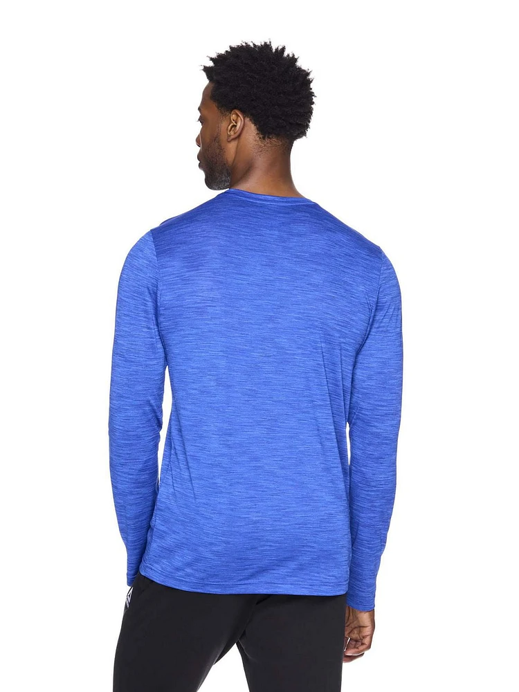 Reebok Men's Stride Performance Long Sleeve Shirt