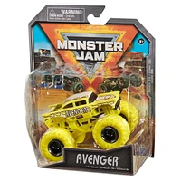 Monster Jam, Official Avenger Monster Truck, Die-Cast Vehicle, 1:64 Scale, Kids Toys for Boys Ages 3 and up