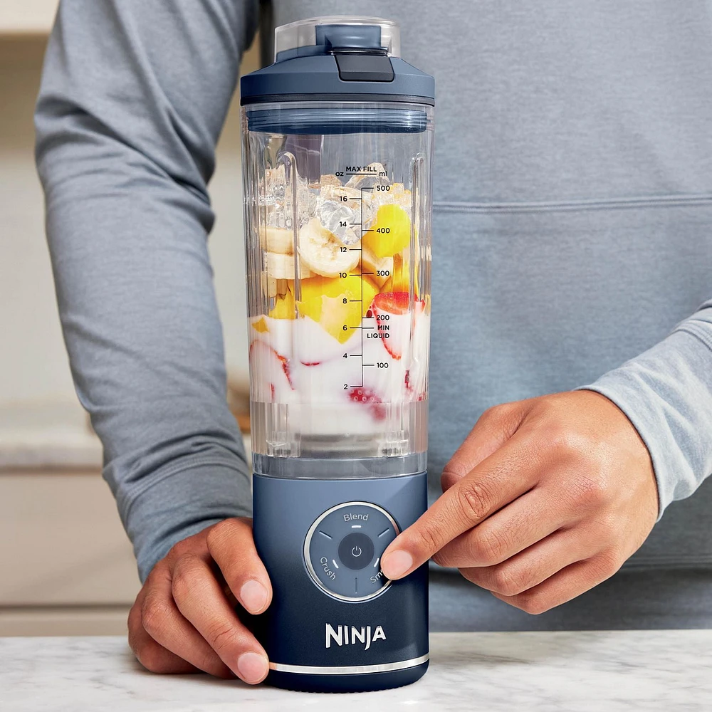 Ninja - Blast™ Max 22oz - Portable Blender - Deep Navy