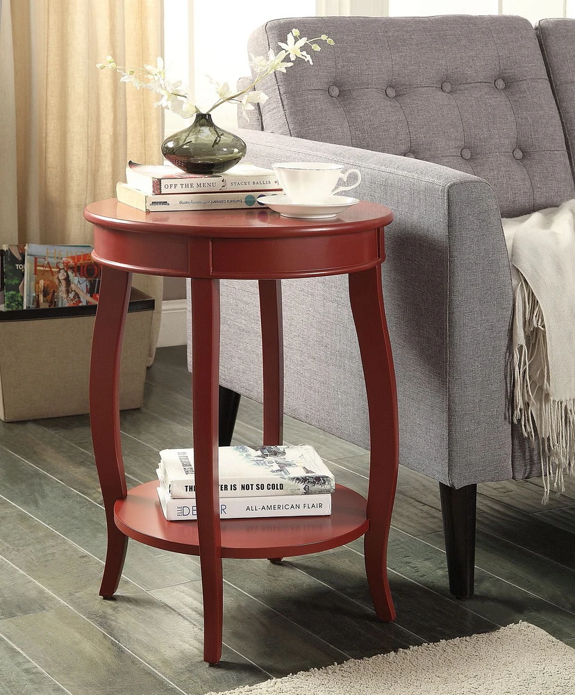 ACME Aberta Side Table in Red