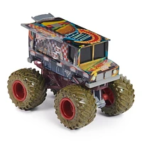 Monster Jam, Official Grease Trap Monster Truck, Die-Cast Vehicle, 1:64 Scale, Kids Toys for Boys Ages 3 and up