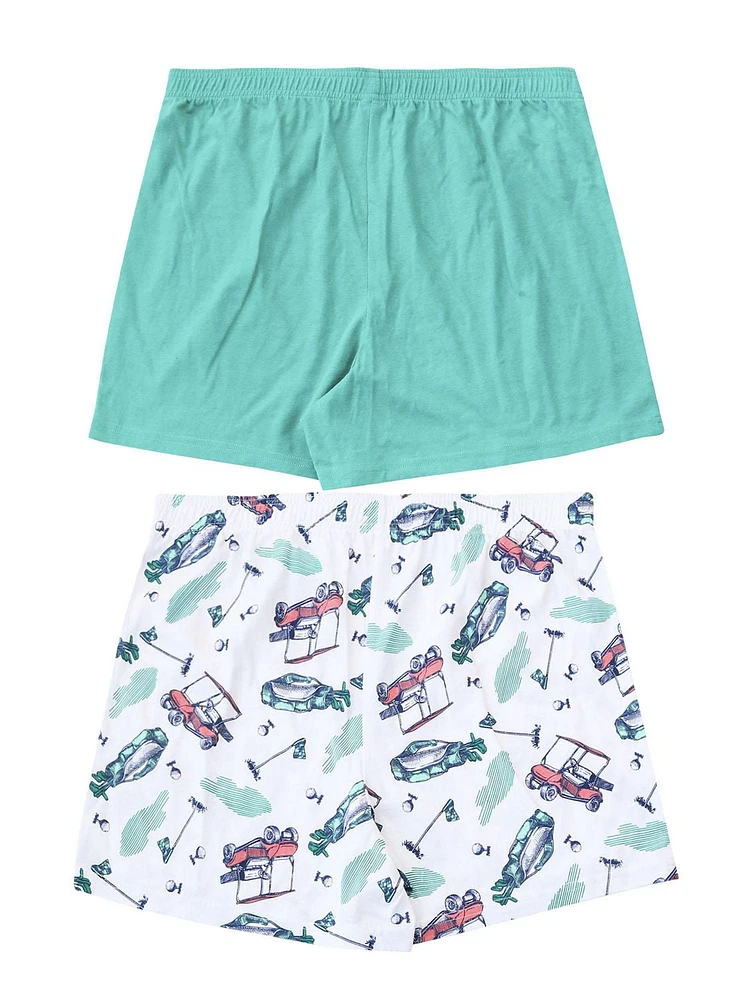 FOX & BADGER Sleep 2 Pack Short
