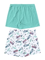 FOX & BADGER Sleep 2 Pack Short