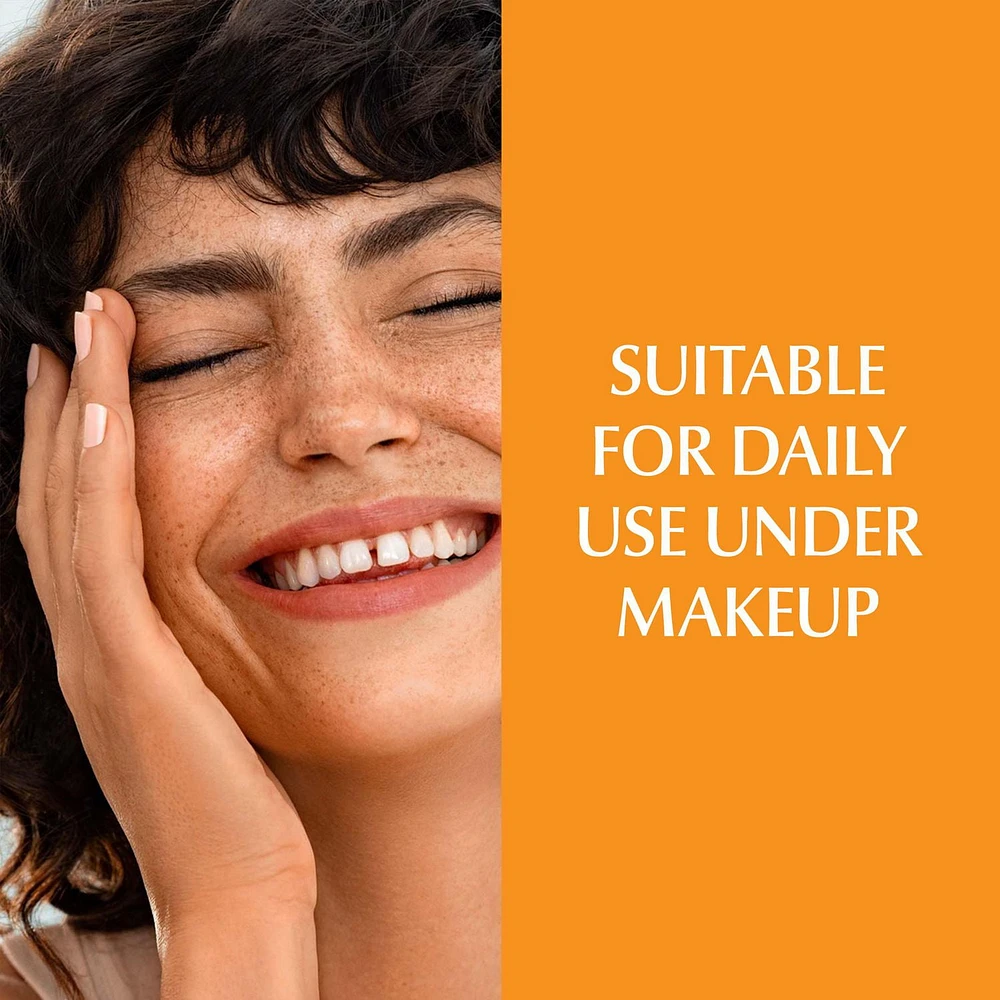 Lotion solaire pour le visage Eucerin Sun Défense âge avec FPS 50, 75 ml | Écran solaire pour le visage avec acide hyaluronique et 5 antioxydants Plus qu'une protection solaire