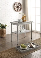 ACME Frisco Tray Table in Antique Slate