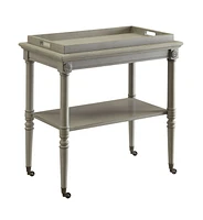 ACME Frisco Tray Table in Antique Slate