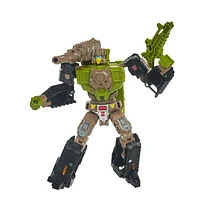 Transformers Generations Toys Deluxe Retro Headmaster Hardhead Collectible Action Figure - Adults and Kids Ages 8 and Up, 5.5-inch