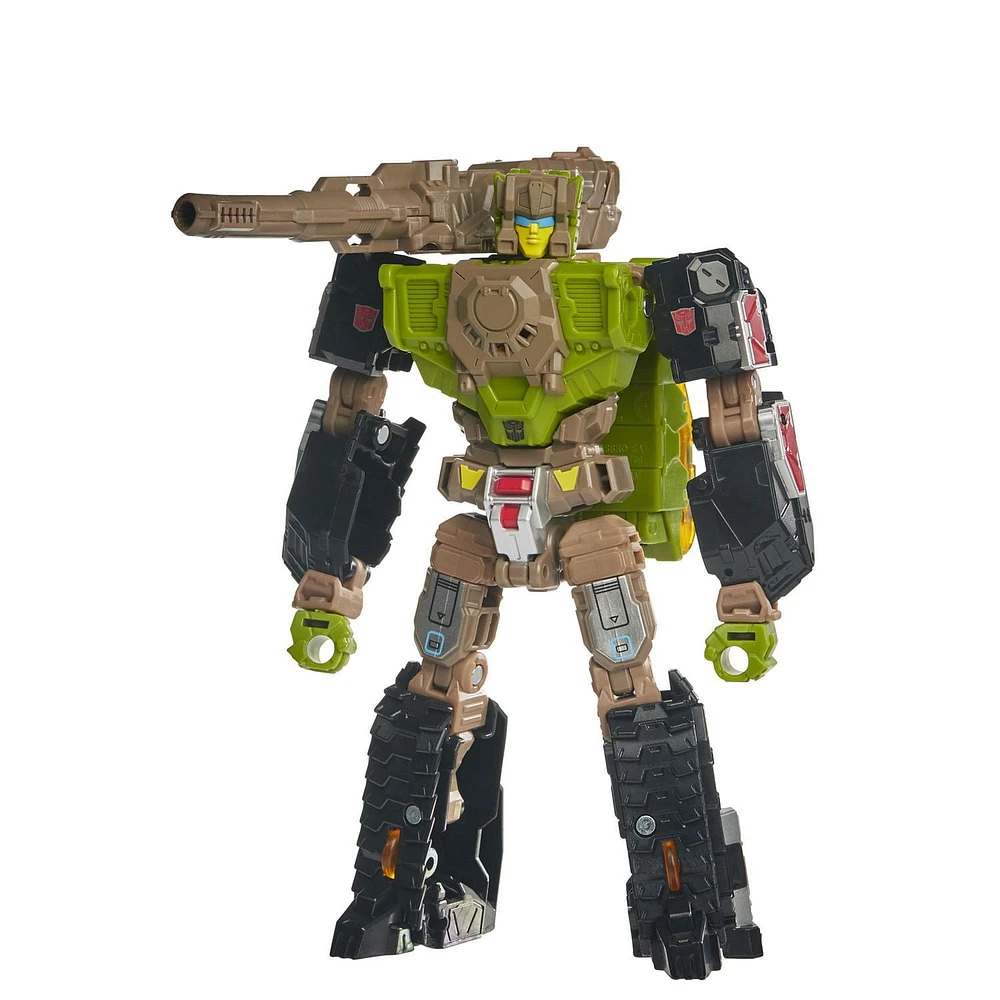 Transformers Generations Toys Deluxe Retro Headmaster Hardhead Collectible Action Figure - Adults and Kids Ages 8 and Up, 5.5-inch