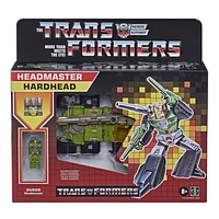 Transformers Generations Toys Deluxe Retro Headmaster Hardhead Collectible Action Figure - Adults and Kids Ages 8 and Up, 5.5-inch