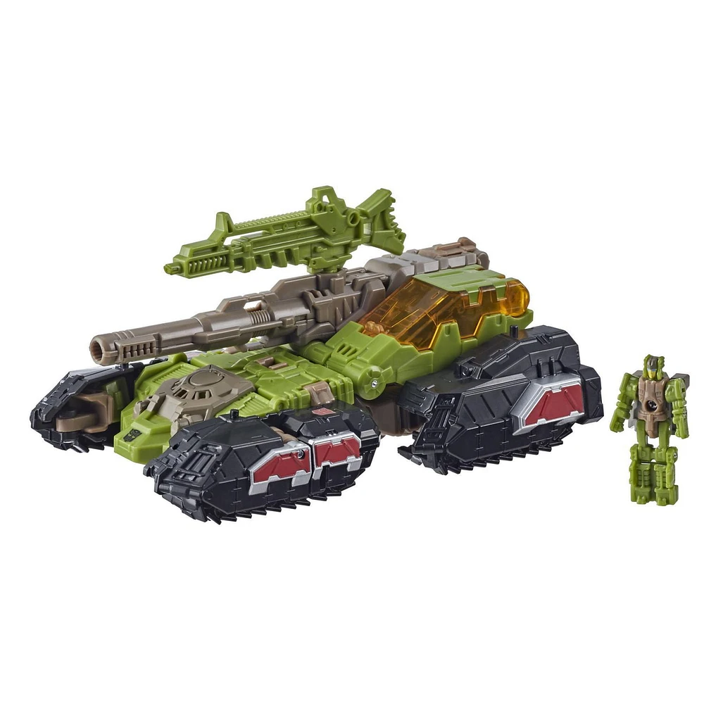 Transformers Generations Toys Deluxe Retro Headmaster Hardhead Collectible Action Figure - Adults and Kids Ages 8 and Up, 5.5-inch