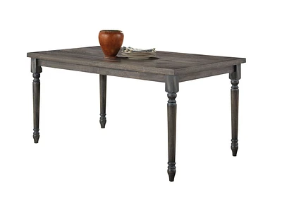 ACME Wallace Dining Table in Weathered Gray