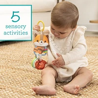 Infantino Jingle Charms Rattle Chipmunk, Rattle with charms
