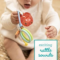 Infantino Jingle Charms Rattle Chipmunk, Rattle with charms