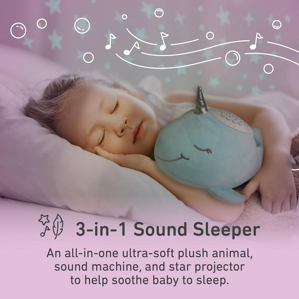 PureBaby Narwhal Sound Sleeper