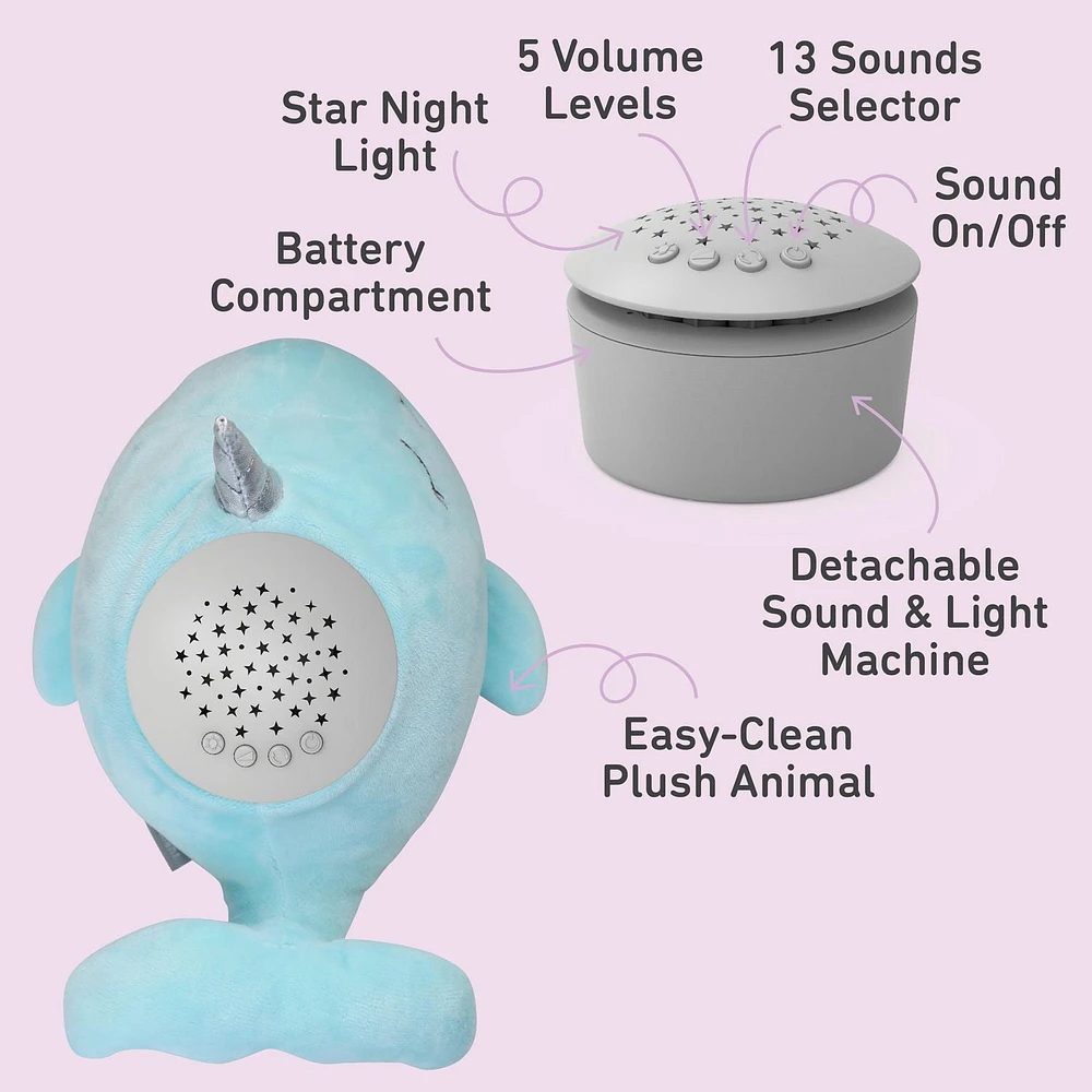 PureBaby Narwhal Sound Sleeper