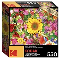 Kodak 500 piece puzzle - Flower Bed