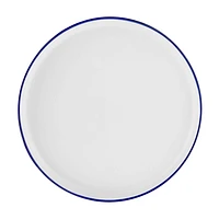 Mainstays Blue Rim Stoneware Dinner Plate, BLUE RIM DINNER / D 25.7cm