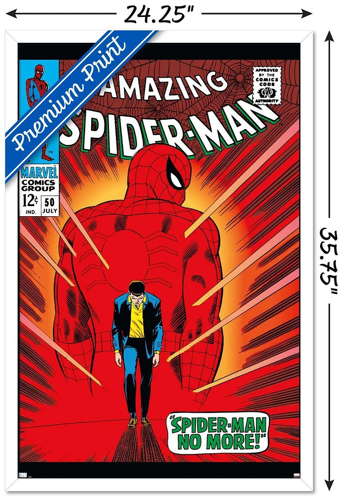 Marvel Comics - Amazing Spider-Man #50 Wall Poster, 22.375" x 34"