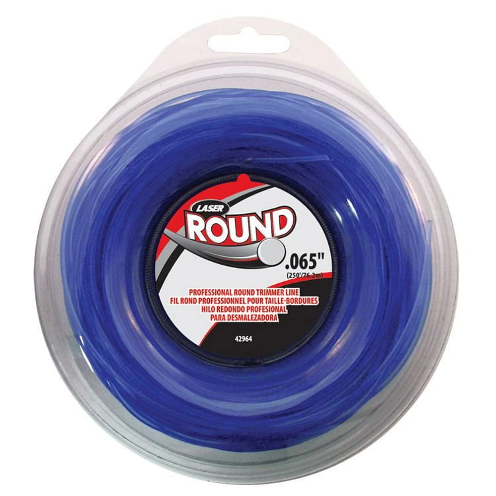 Laser Round Professional .065 inch x 250 feet Trimmer Line - 42964