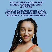 SheaMoisture Manuka Honey & Yogurt Multi-Styling Hair Mousse, 222mL