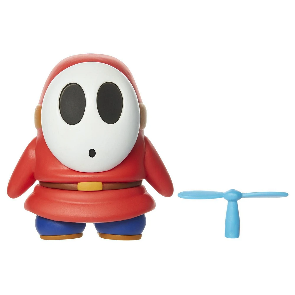 World of Nintendo 4" Figure - Red Shy Guy with Propeller