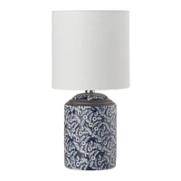 hometrends Table Lamp, 16 in., ceramic base