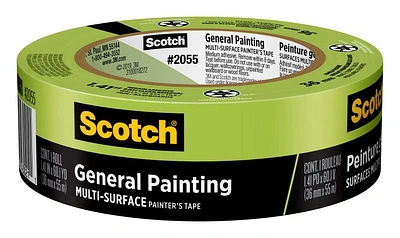 Scotch® General Painting Multi-Surface Painter's Tape, 1.41 in x 60.1 yd