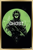 Call of Duty: Modern Warfare 2 - Ghost Emblem Wall Poster, 22.375" x 34"