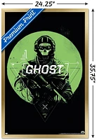 Call of Duty: Modern Warfare 2 - Ghost Emblem Wall Poster, 22.375" x 34"