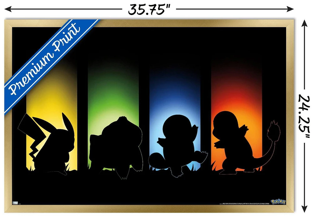 Pokemon - Shadows Wall Poster, 22.375" x 34"