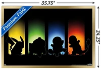 Pokemon - Shadows Wall Poster, 22.375" x 34"