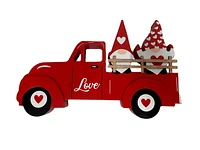 Way to Celebrate Red Truck with Gnomes