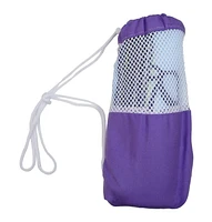 Watercolor Butterfly Quick Dry Packable Towel and Mesh Bag