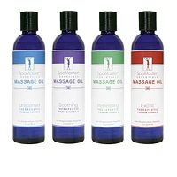 Master Massage - Variety Aromatherapy Massage Oils - Pack of 4