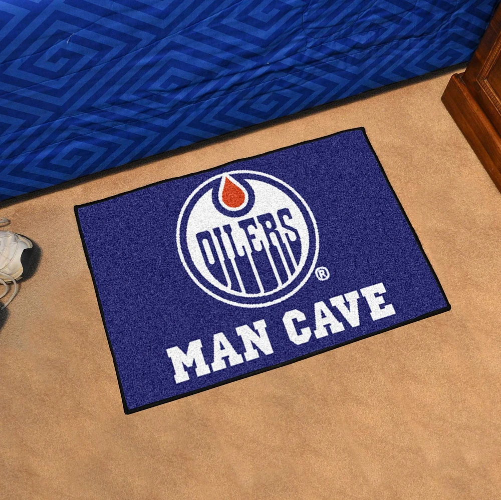 NHL Edmonton Oilers Man Cave Rug