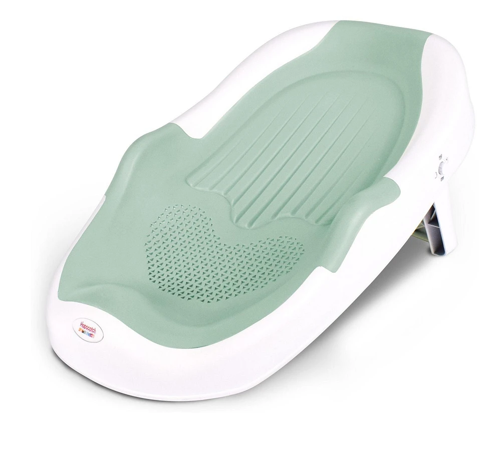 Hopscotch Lane Bathing Support Seat, Green Rubber Mesh, Unisex, Ages Newborn to Toddler, 0 Months+