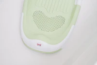 Hopscotch Lane Bathing Support Seat, Green Rubber Mesh, Unisex, Ages Newborn to Toddler, 0 Months+