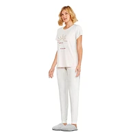 George Women's Hacci Pajamas 2-Piece Set