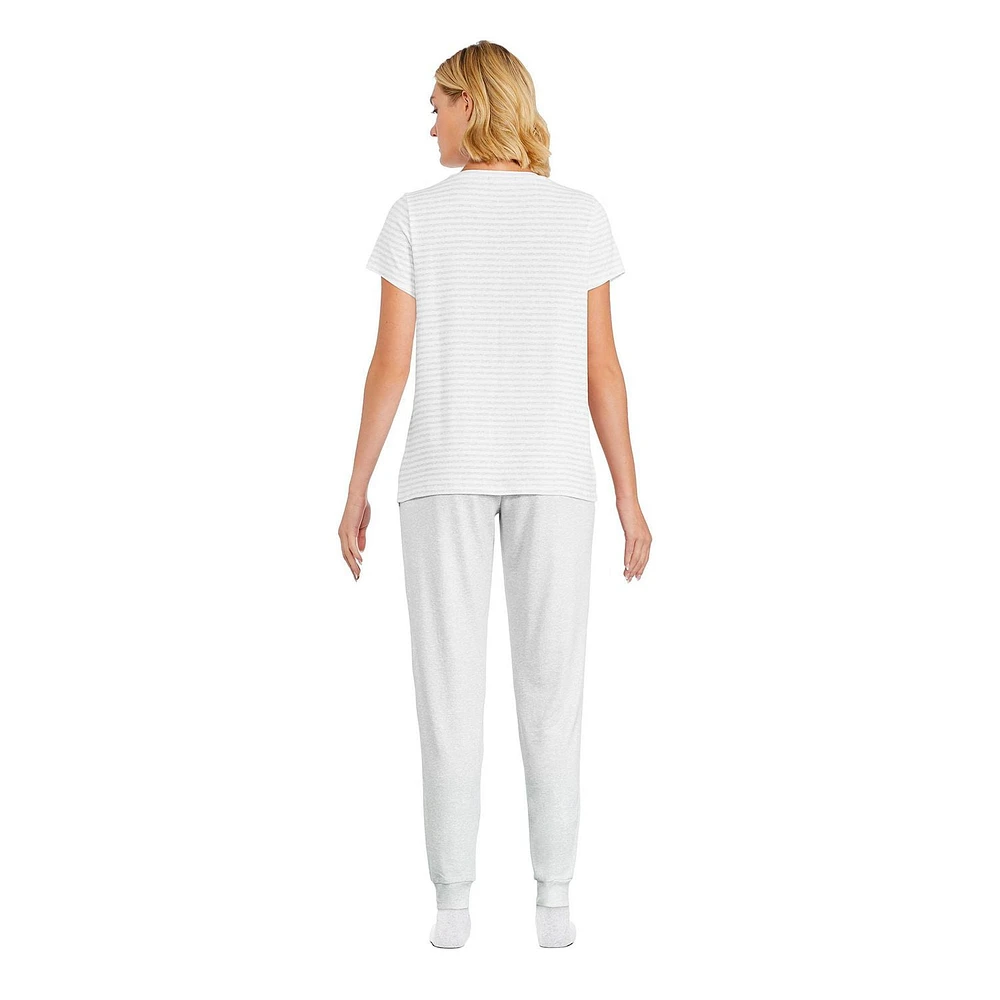 George Women's Hacci Pajamas 2-Piece Set